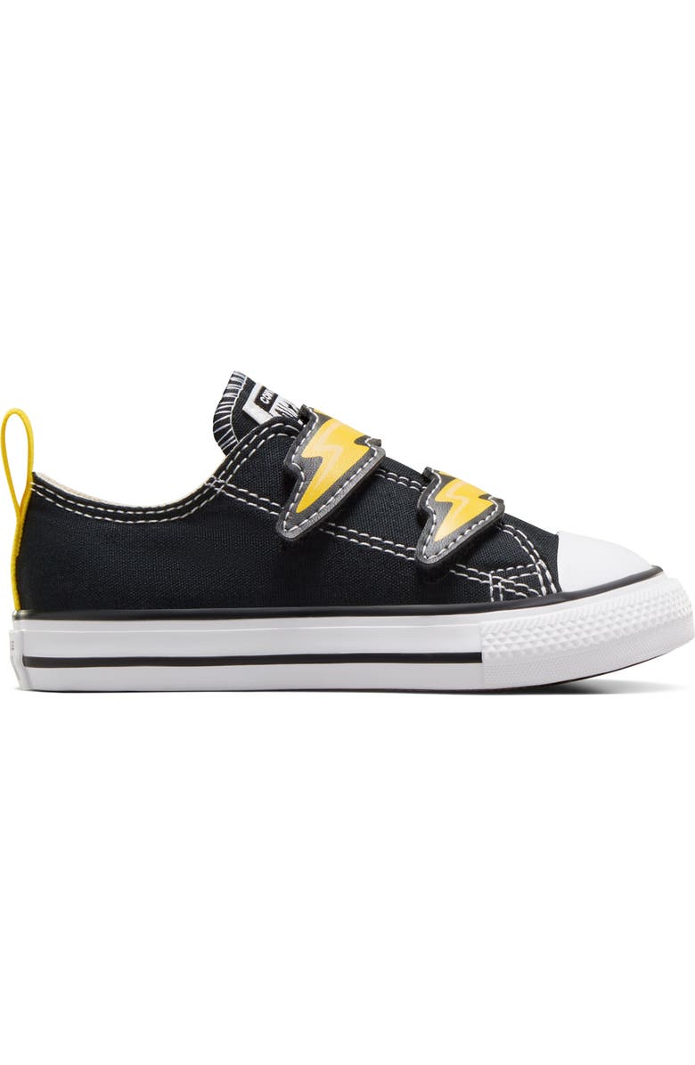Converse Kids' Chuck Taylor<sup>®</sup> All Star<sup>®</sup> Electric Bolt Easy On Sneaker, Alternate, color, Black/ Golden Wren