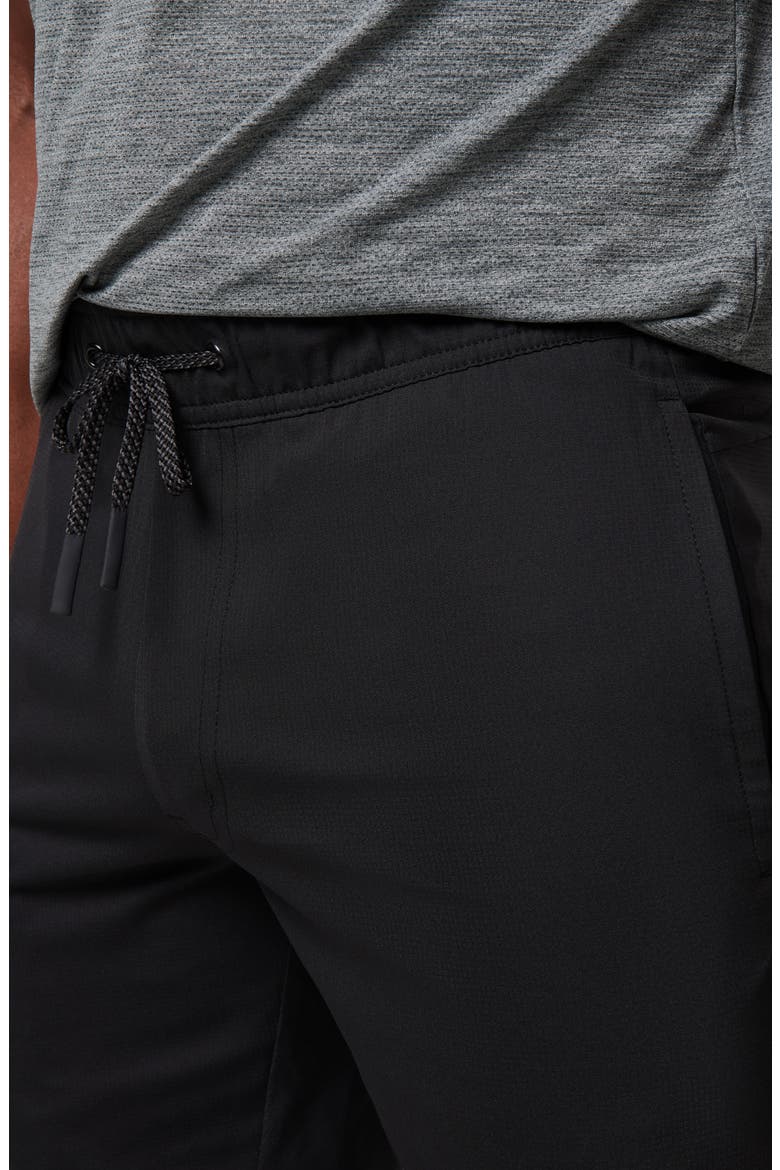 Wanderlust Ripstop Shorts, Alternate, color, BLACK