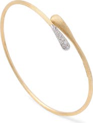 Marco Bicego Lucia 18K Gold & Diamond Bypass Bracelet