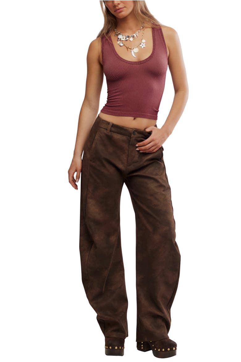 Clean Slate Crop Tank, Alternate, color, POMEGRANATE