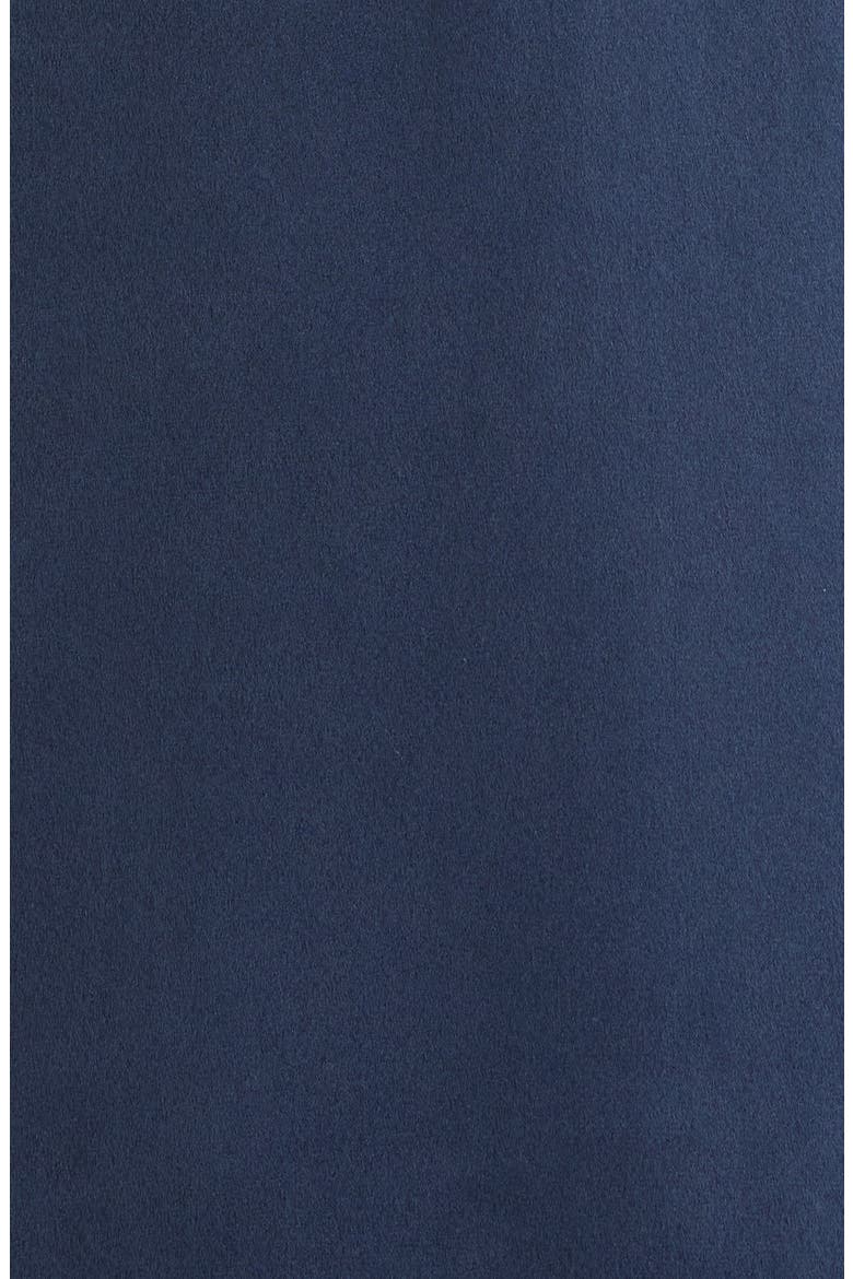 Lace Plunge Washable Silk Chemise, Alternate, color, DEEP BLUE