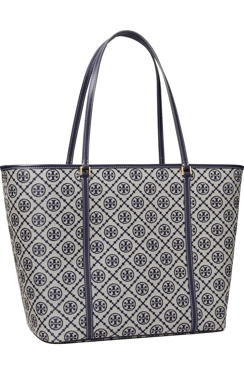 Tory Burch T Monogram Zip Tote, Alternate, color,