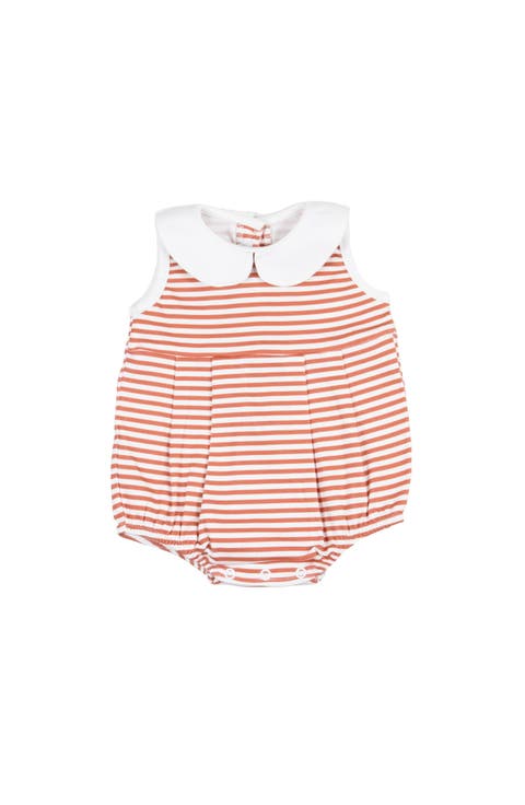 Game Day Striped Bubble Romper