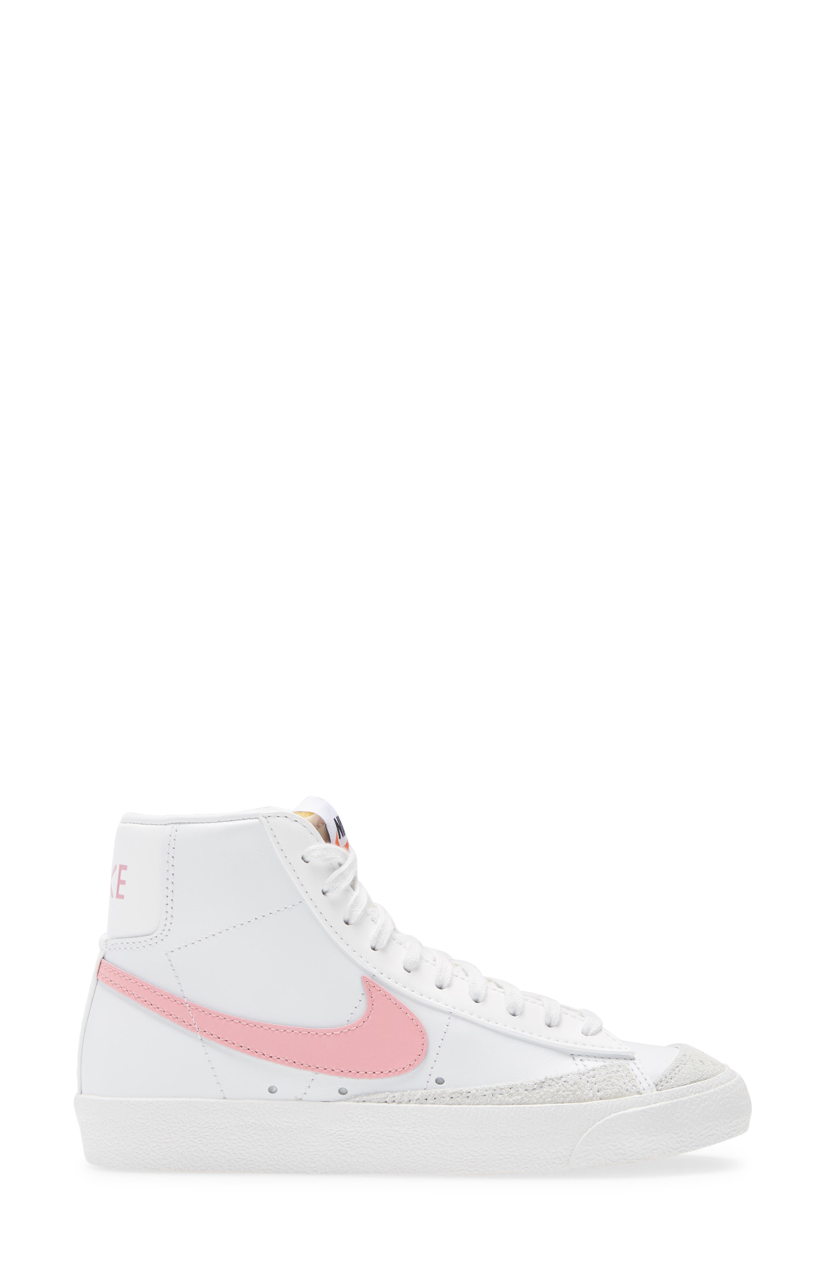 Nike Blazer Mid '77 Sneaker, Alternate, color, Summit White/ Sunset/ Black