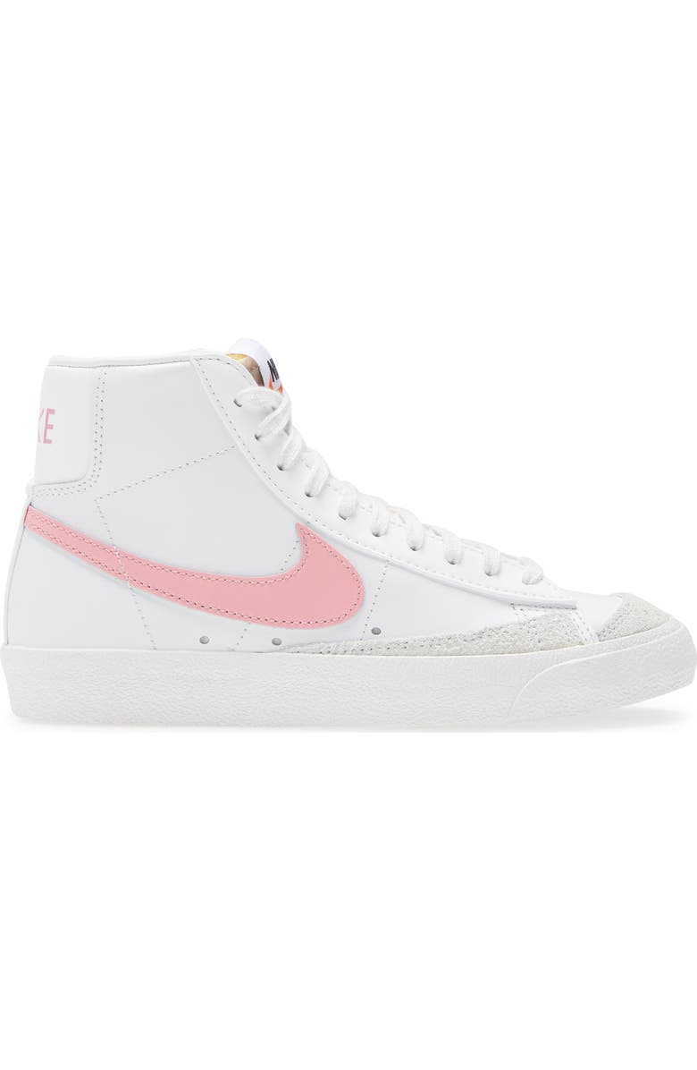 Nike Blazer Mid '77 Sneaker, Alternate, color, Summit White/ Sunset/ Black