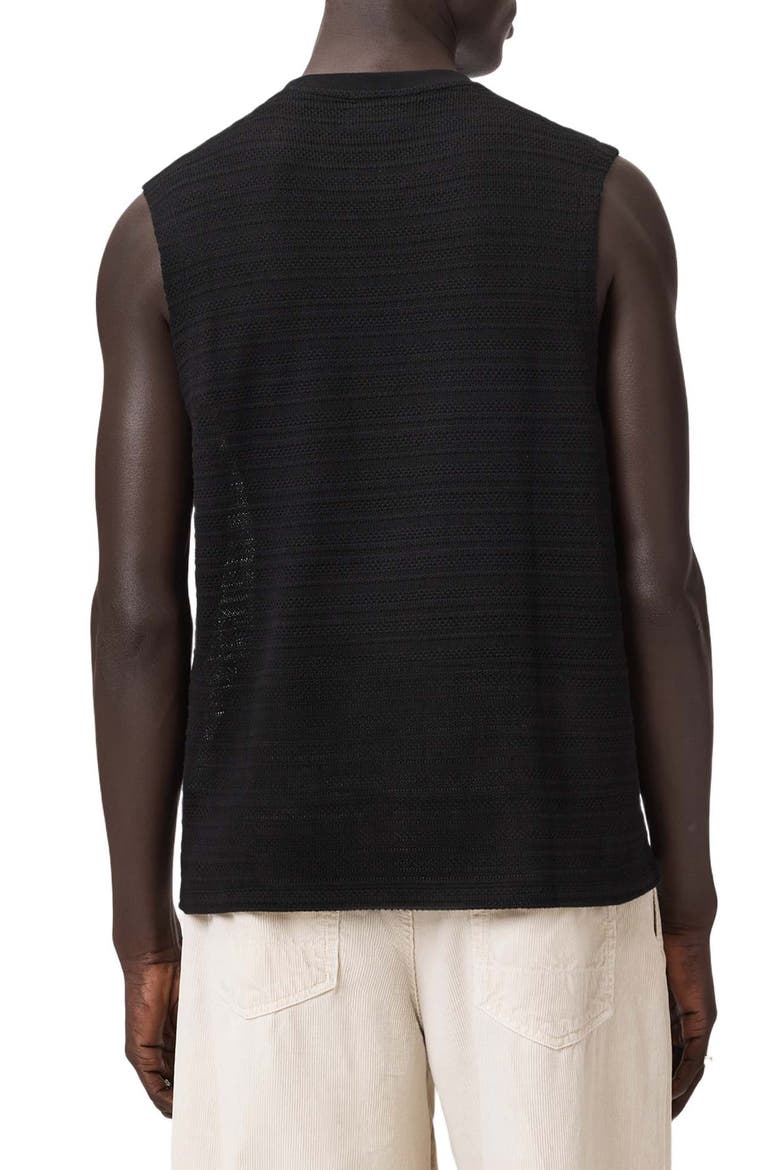 Cove Sweater Vest, Alternate, color, JET BLACK