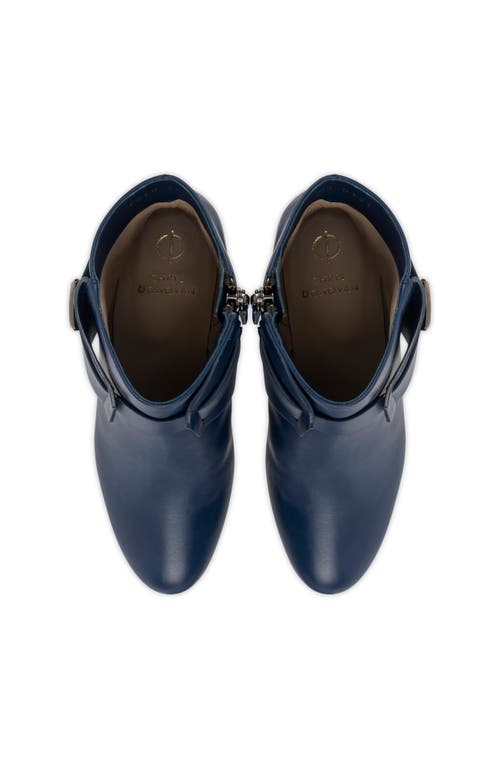 Chris Donovan Footwear Whisper Bootie In Blue