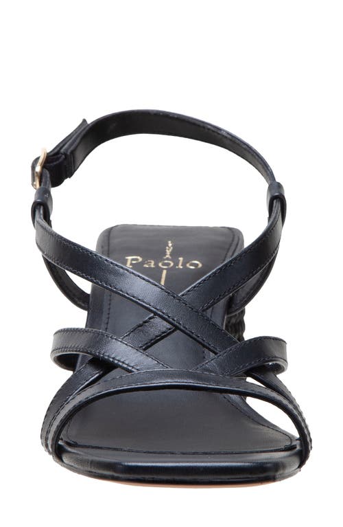Shop Linea Paolo Hazel Slingback Sandal In Black