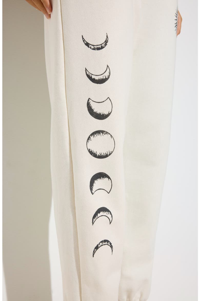 Power of Sun Eden Joggers, Alternate, color, VINTAGE WHITE