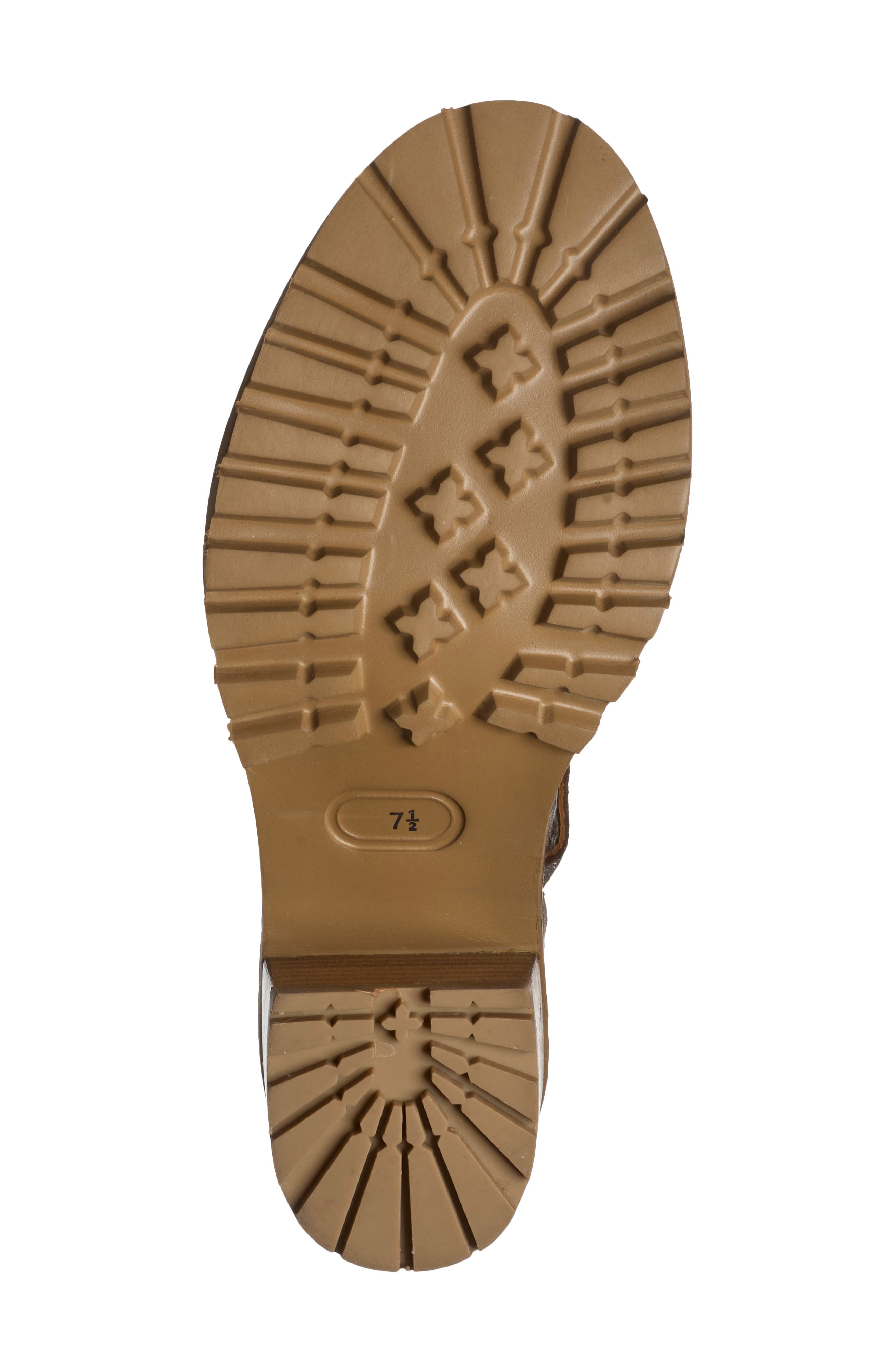 Lock and Key Leather Pump, Alternate, color, PEWTER