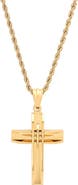 STEELTIME Cross Pendant Necklace