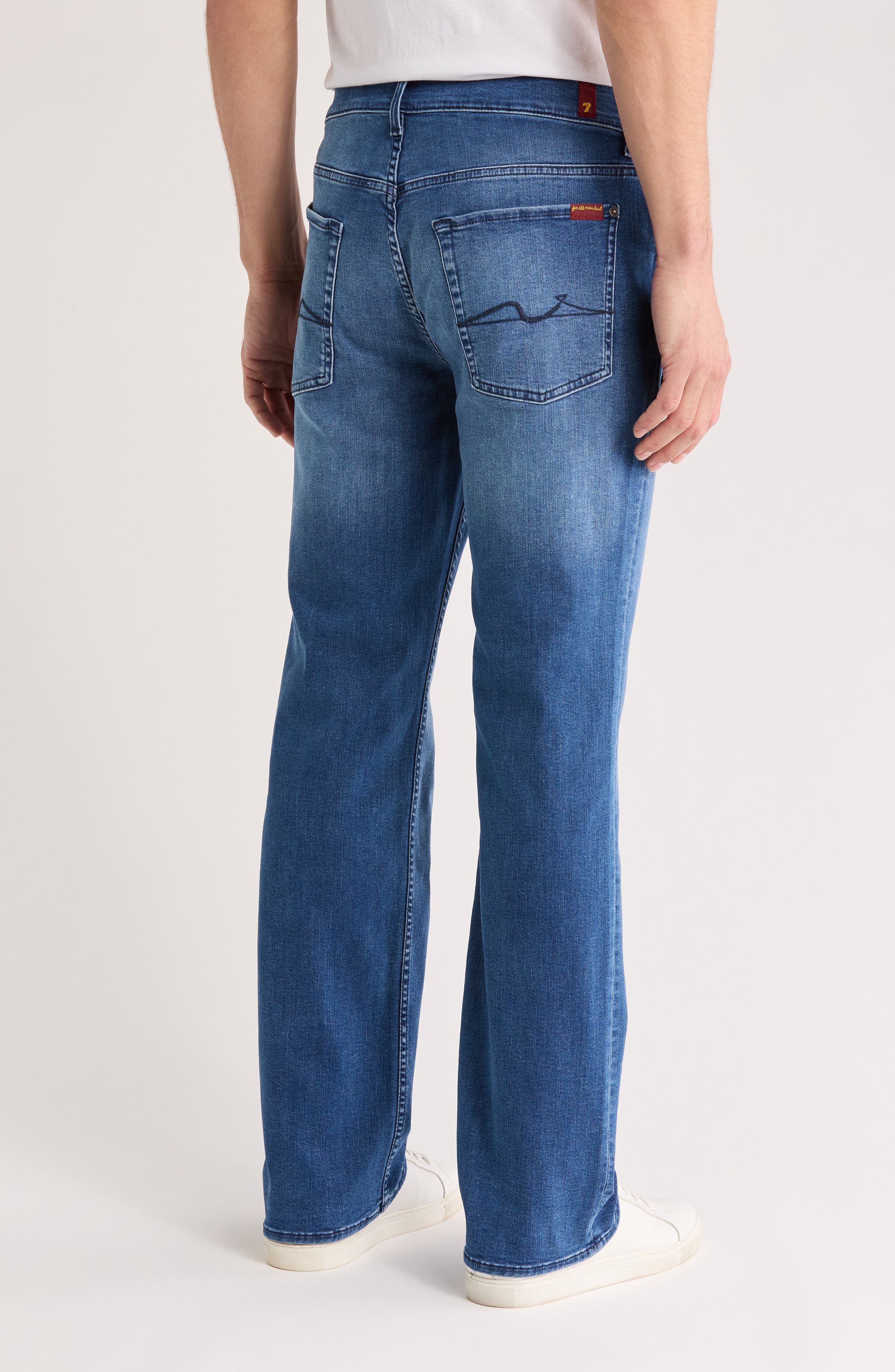 Austyn Squiggle Stretch Straight Leg Jeans - image 2