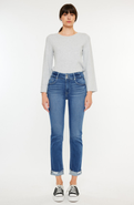 KanCan Esme Essentials High Rise Slim Straight Leg Jeans