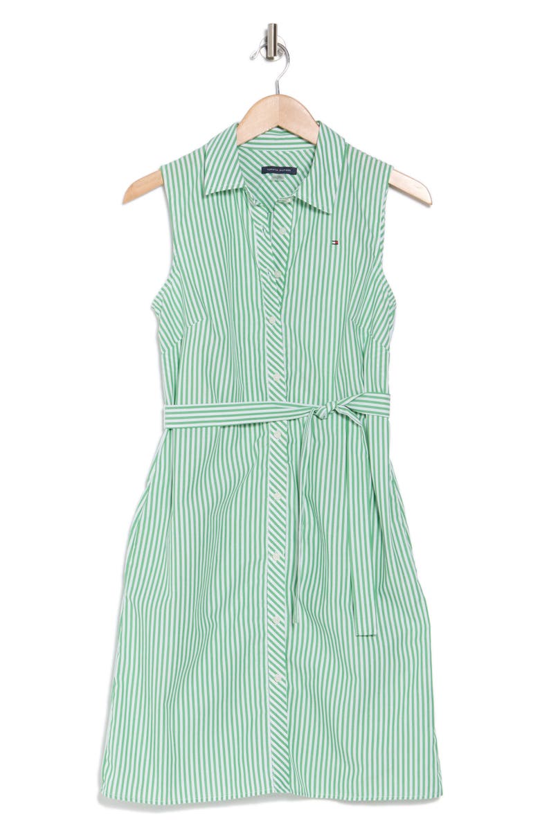 Tommy Hilfiger Sleeveless Shirtdress, Alternate, color, 