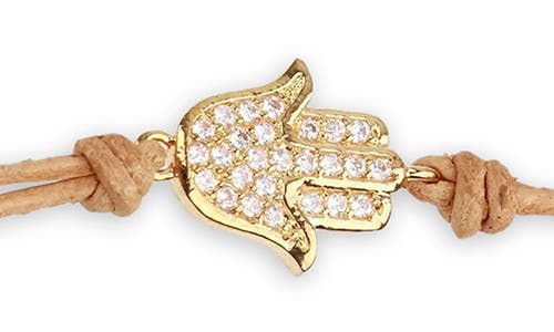 Saachi Pavé Crystal Hamsa Choker Necklace In Multi