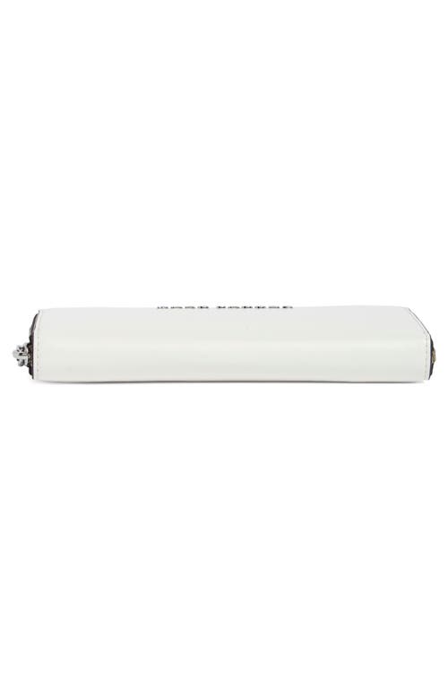 Marc Jacobs Continental Zip Wallet In Cotton