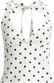 Princess Polly Alter of Love Polka Dot Halter Top