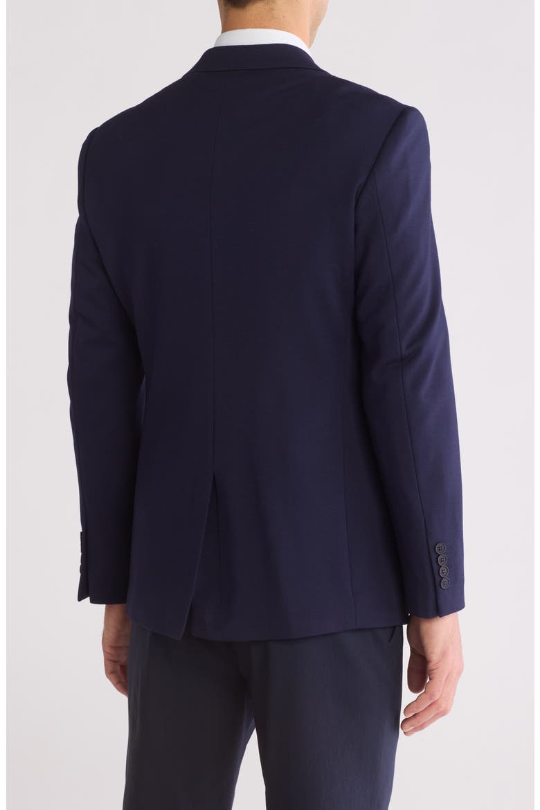 Slim Fit Knit Blazer, Alternate, color, NAVY