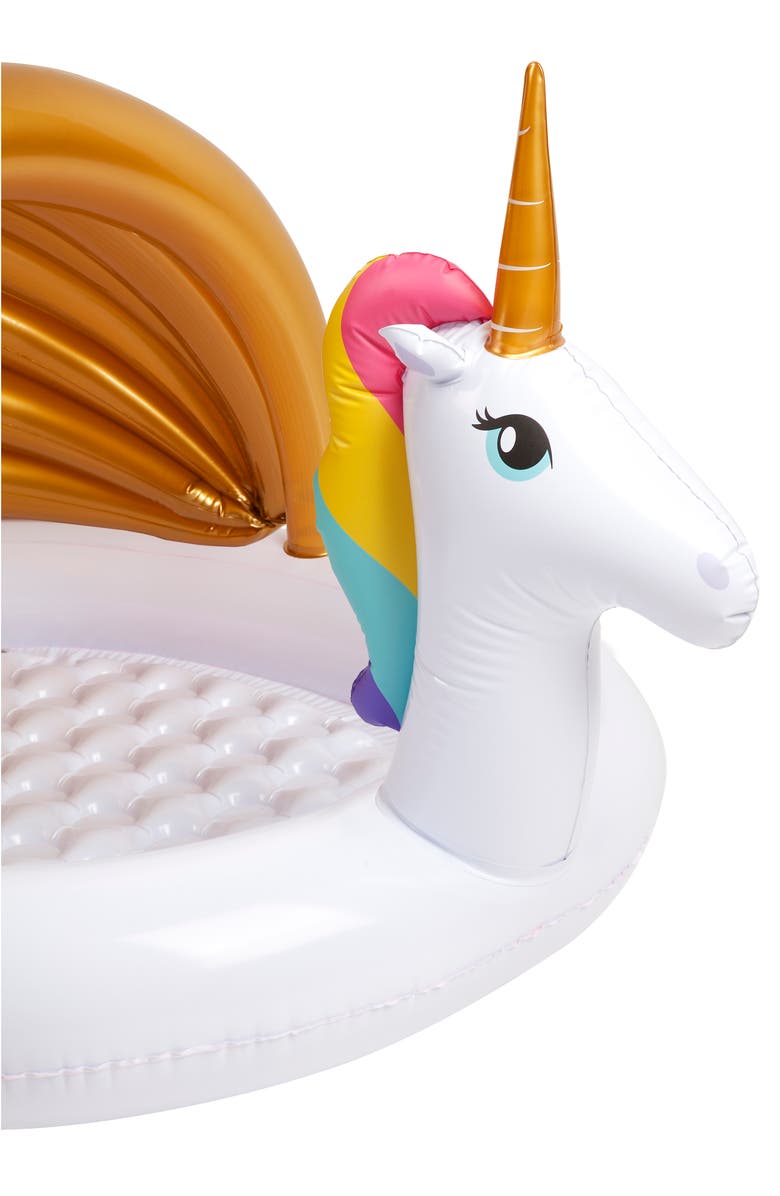 Sunnylife Unicorn Inflatable Kiddie Pool, Alternate, color, 