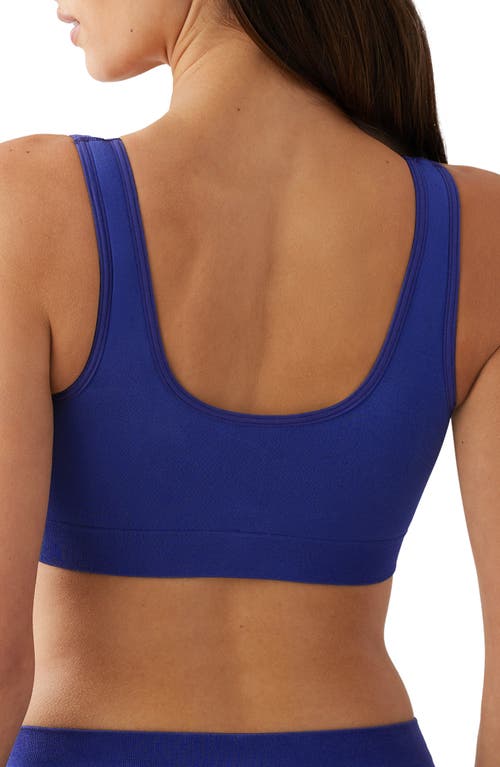 Wacoal B. Smooth Wireless Padded Bralette In Blue
