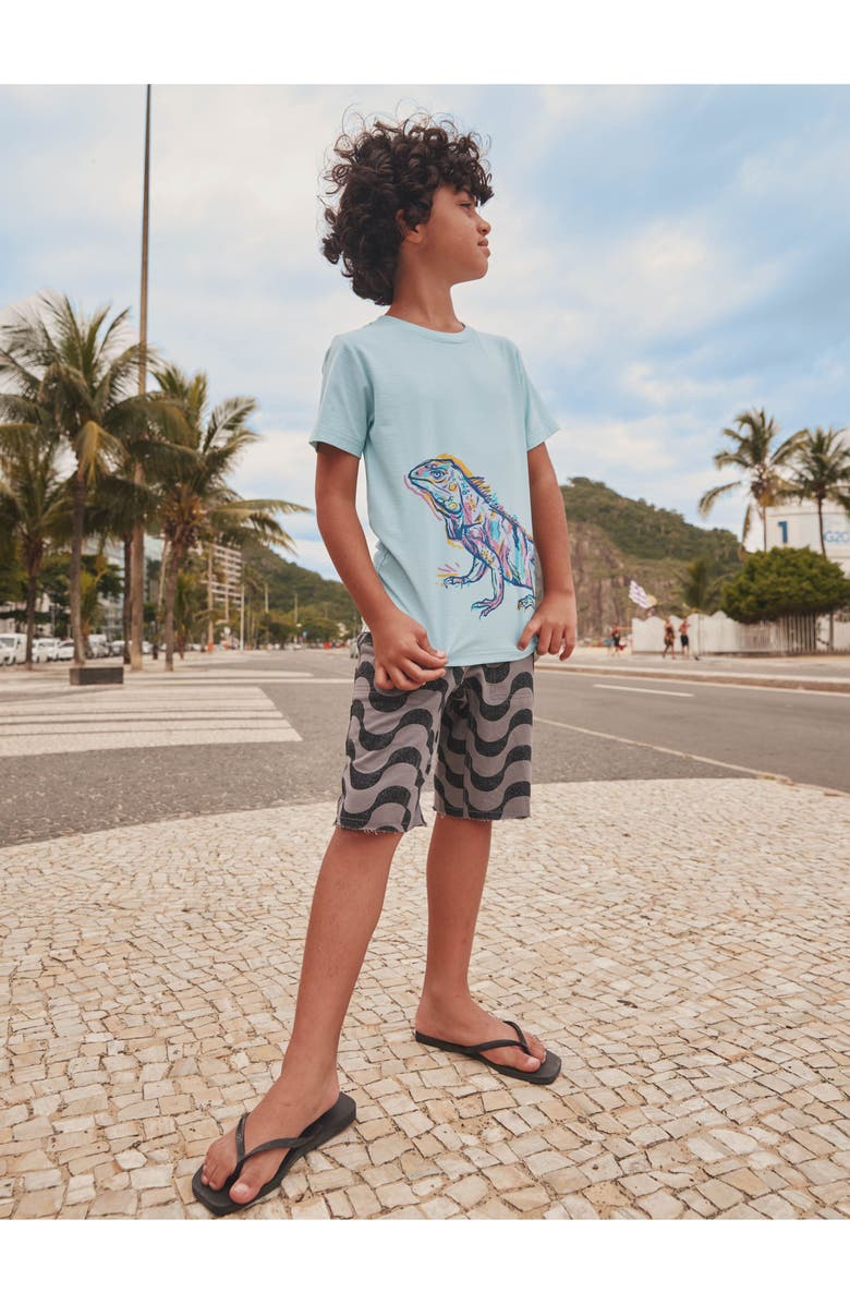 Tea Collection Gym Shorts, Alternate, color,