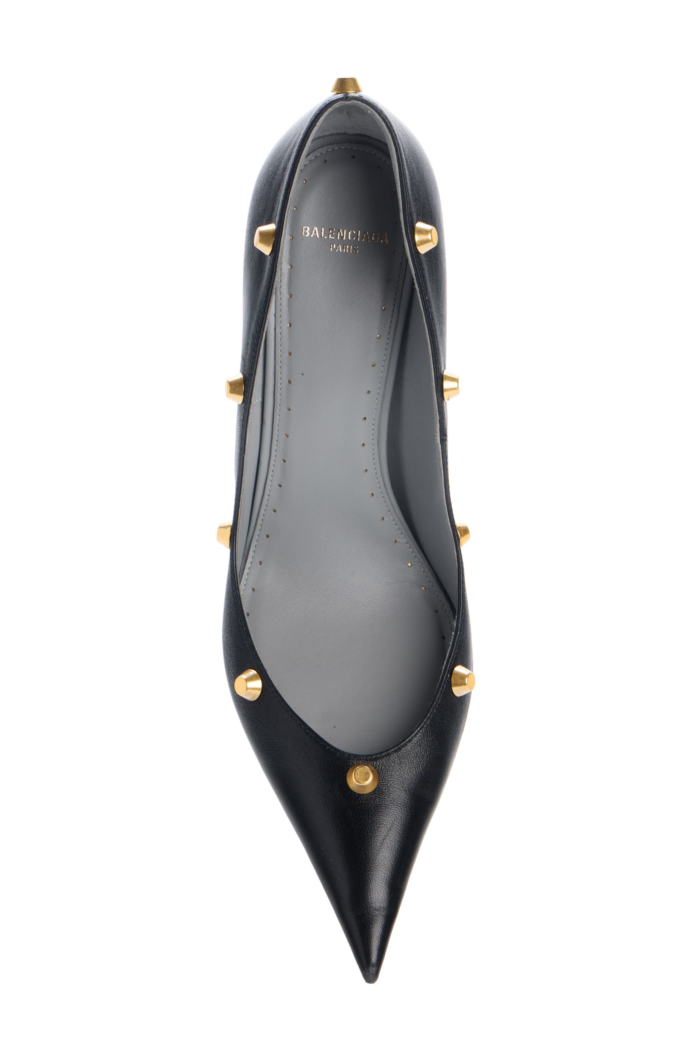 Midnight City Leather Pump, Alternate, color, 1080 BLACK/ GOLD