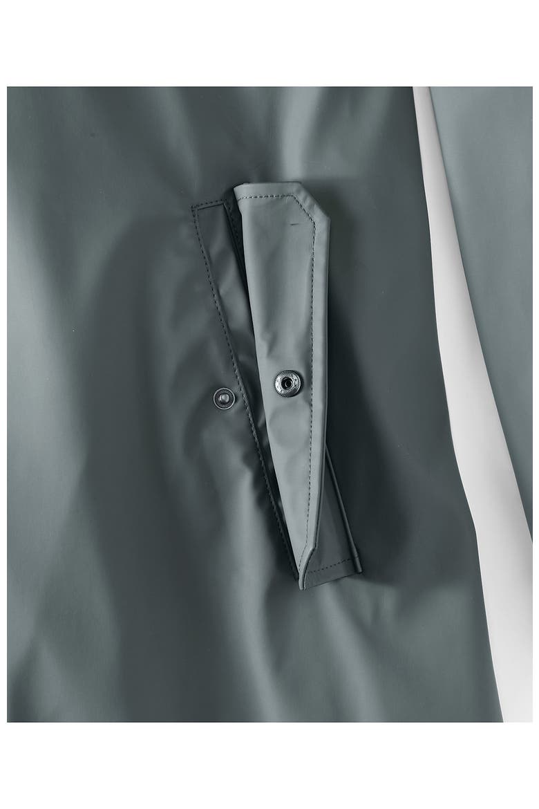 Plus Size Squall Rain Slicker Coat, Alternate, color, Evening Forest