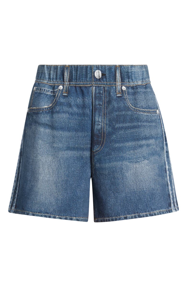 rag & bone Miramar Terry Track Shorts, Alternate, color, Blue