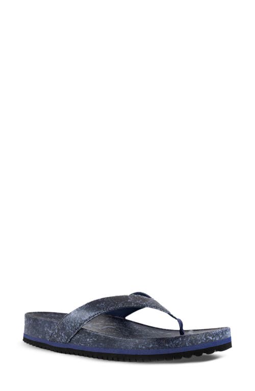 Fleks West Beach Flip Flop In Blue