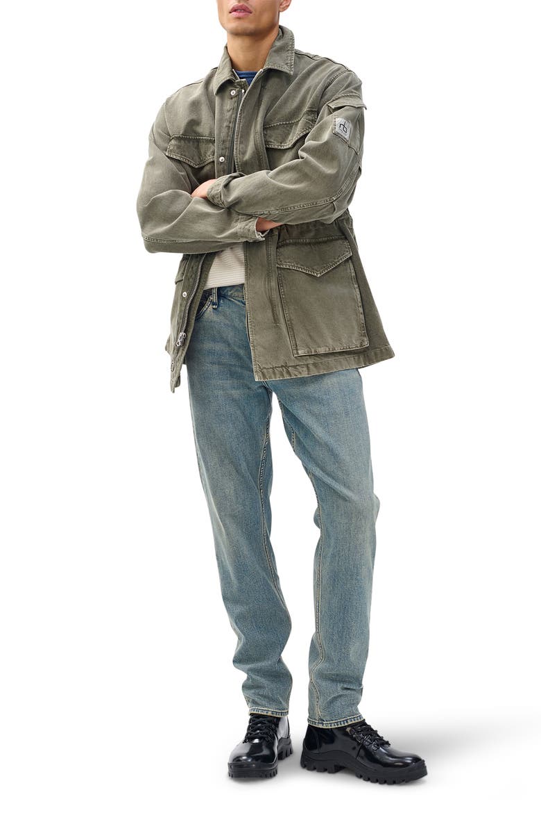 rag & bone Fit 3 Authentic Stretch Infuse Athletic Fit Jeans, Alternate, color, Sep Blue