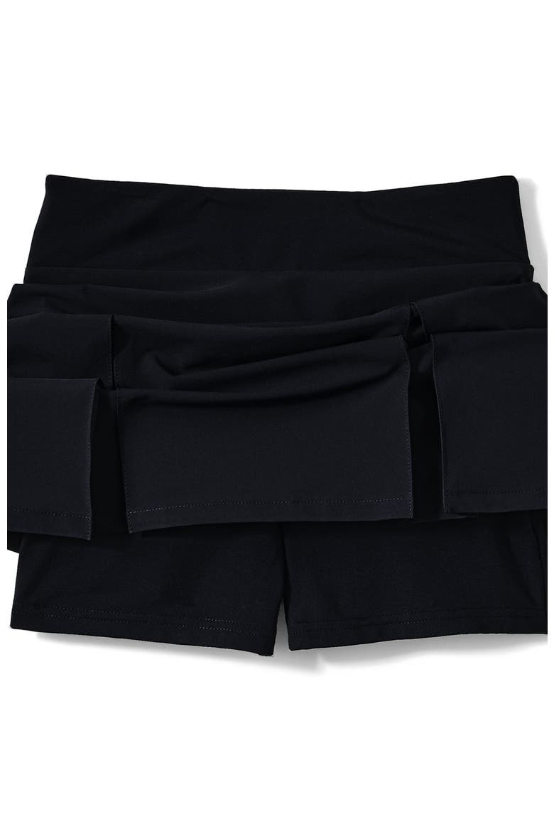 School Uniform Girls Performance Pleated Skort Above the Knee, Alternate, color, Black
