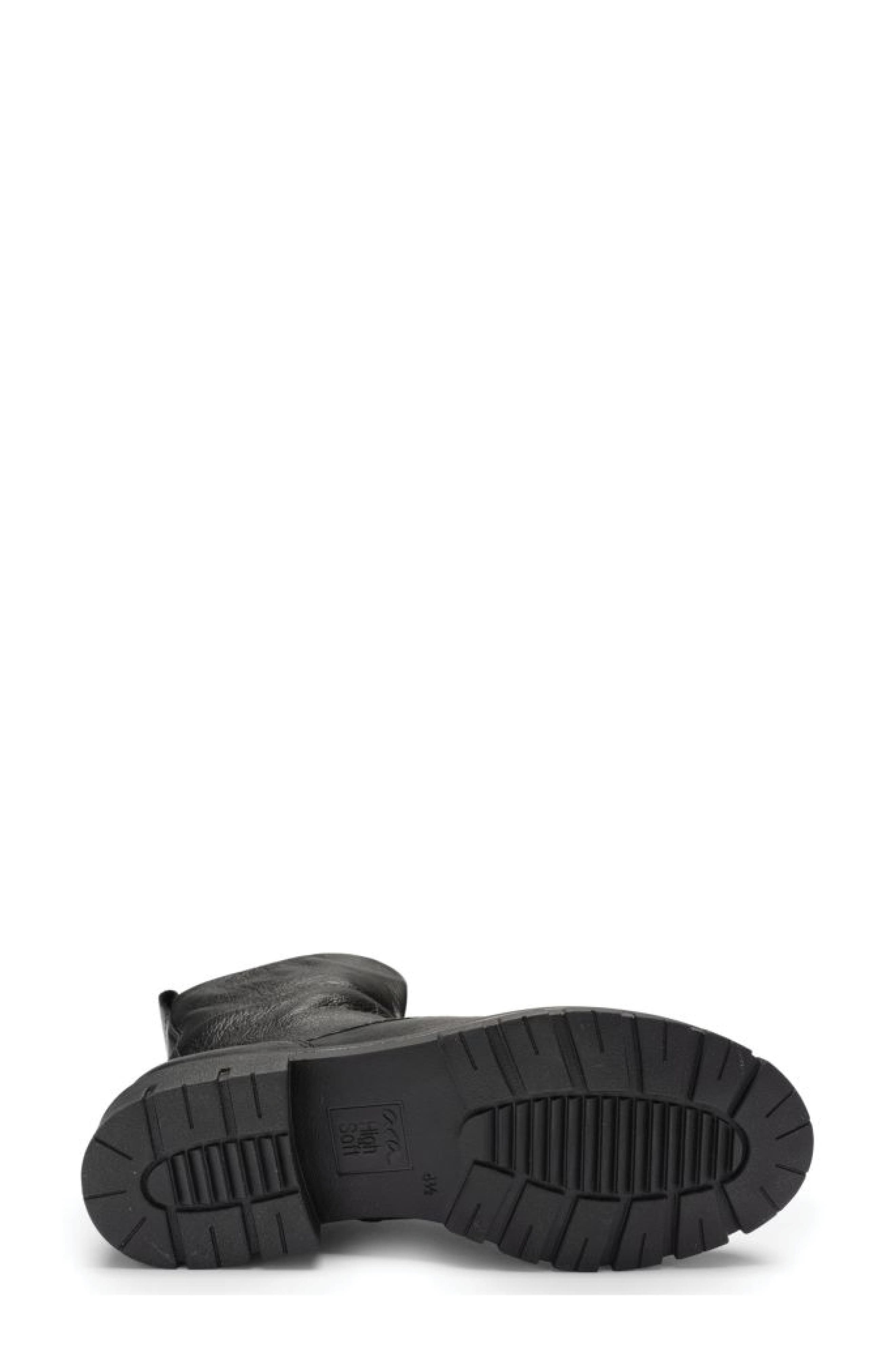 ara Deon Leather Bootie, Alternate, color, Black