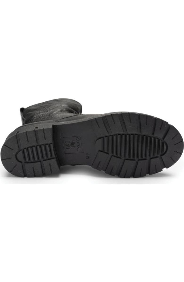 ara Deon Leather Bootie, Alternate, color, Black