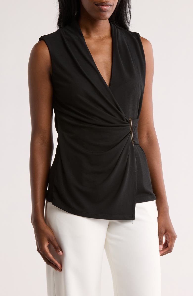 Catherine Malandrino V-Neck Sleeveless Top, Main, color, 