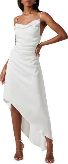 astr the label asymmetrical dress Long Sleeve Asymmetrical Hem Dress main image 1
