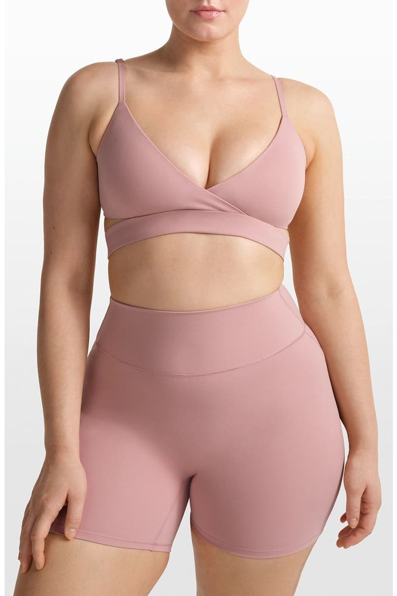 Matte Wrap Bra, Main, color, HIMALAYAN