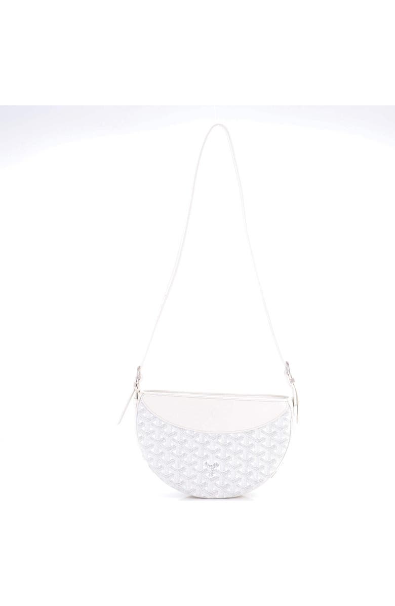 Pre-Owned Goyard Hirondelle Shoulder Bag Coated Canvas and Leather, Main, color,