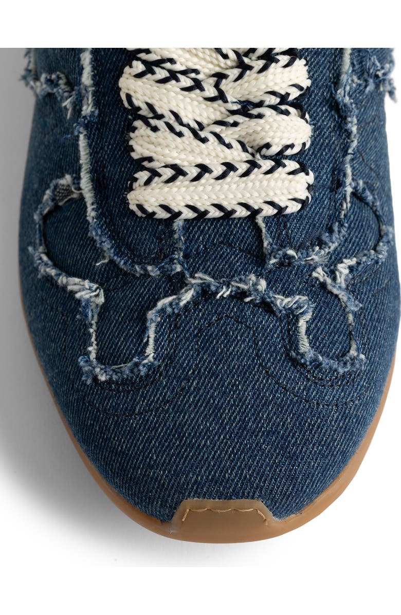 Zadig & Voltaire ZV Denim Dance Sneaker, Alternate, color, Silent