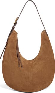 AIMEE Large Unity Suede Hobo Bag