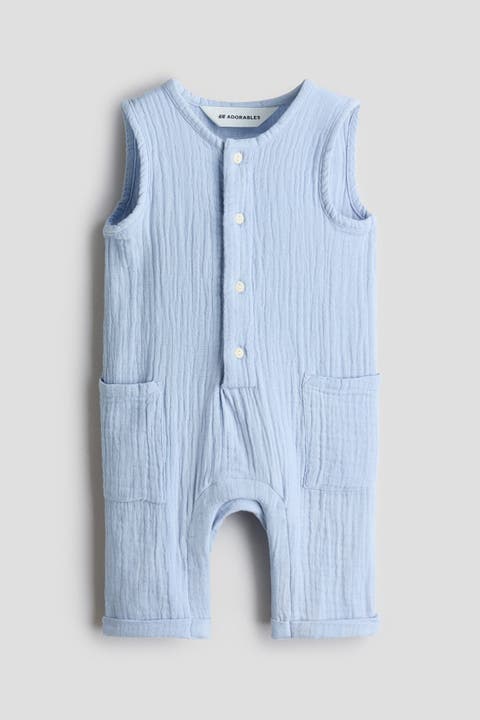 Cotton Muslin Romper Suit