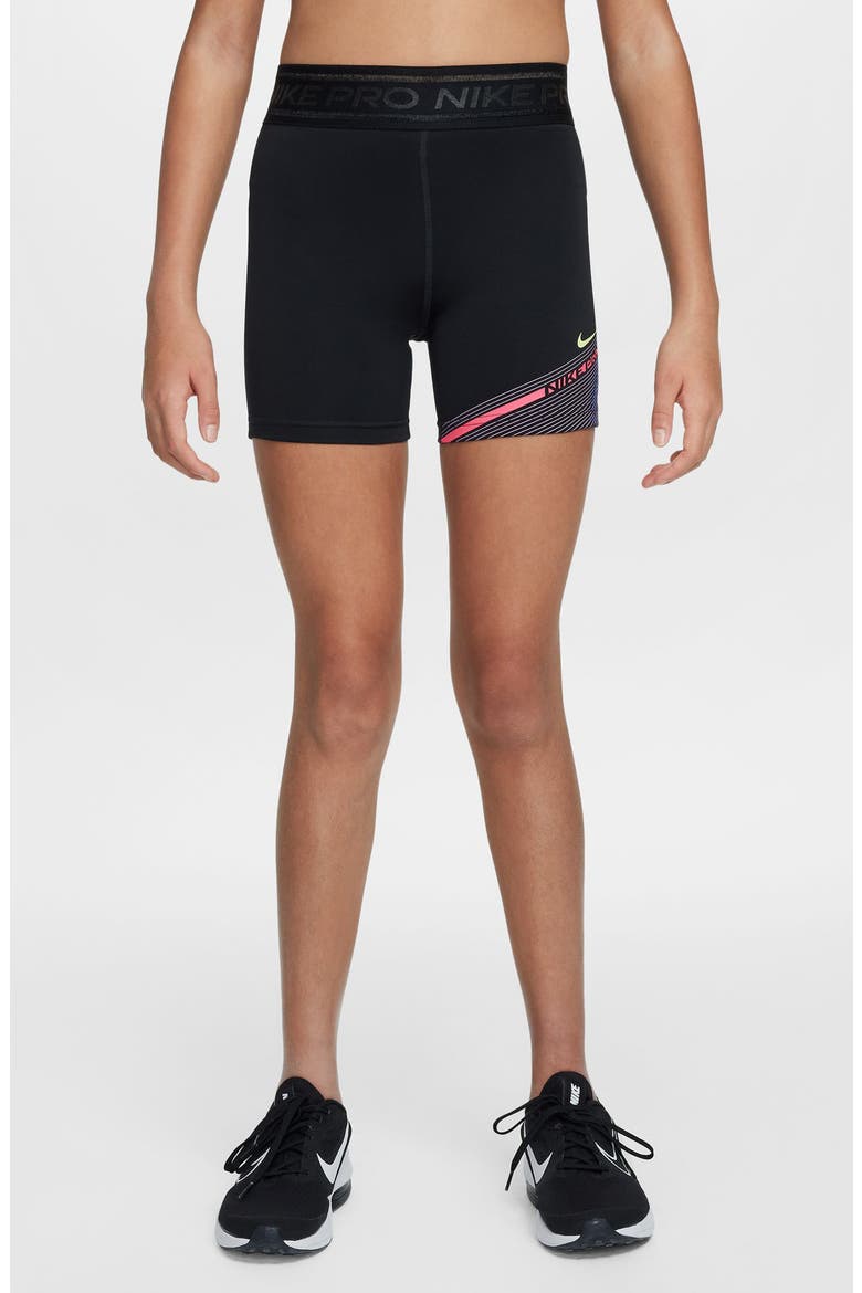 Kids' Pro Dri-FIT Shorts, Alternate, color, BLACK