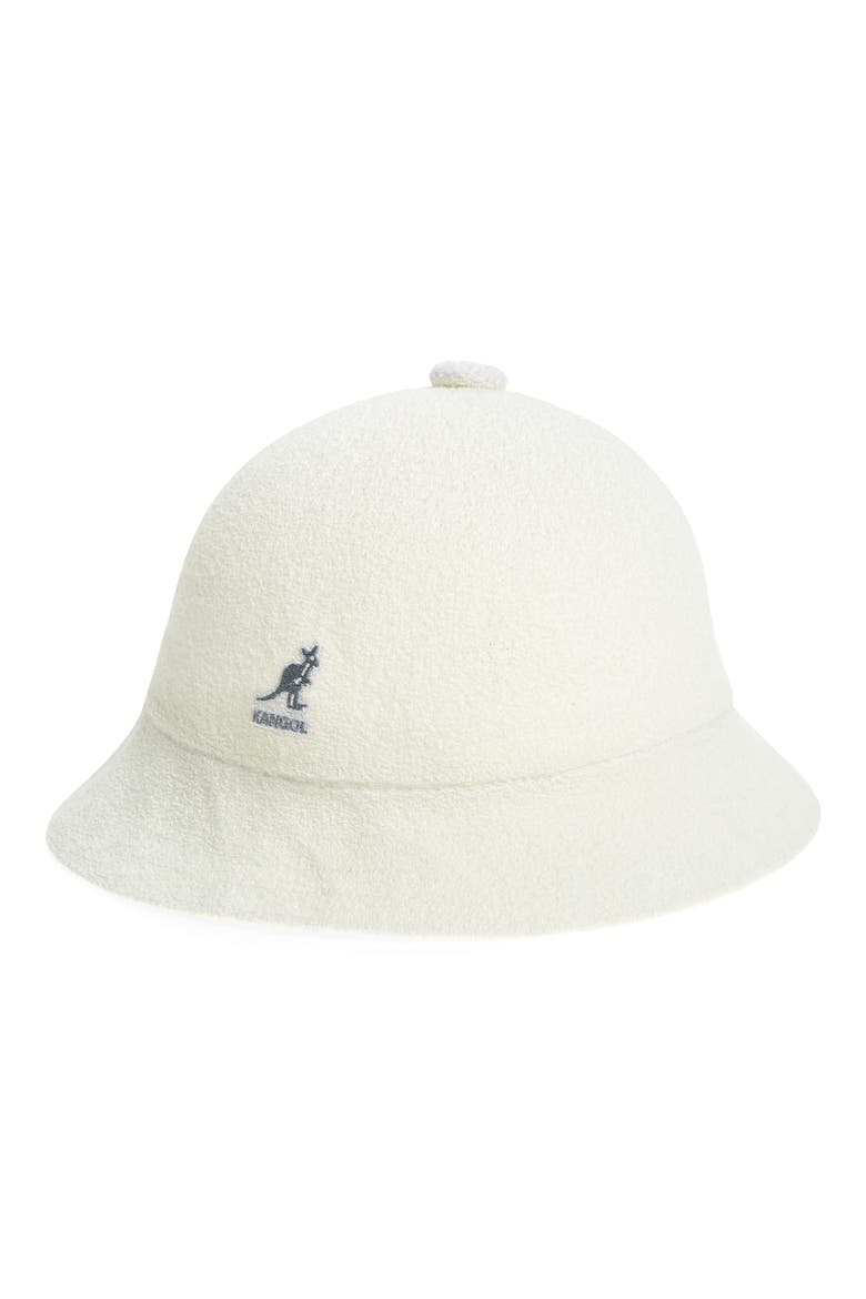 Bermuda Casual Cloche Hat, Main, color, WHITE