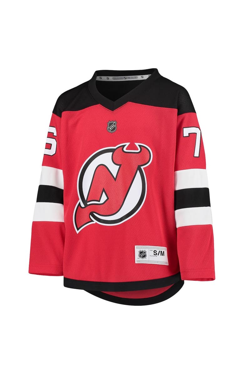 Outerstuff Youth P.K. Subban Red New Jersey Devils Home Player Replica Jersey, Alternate, color,