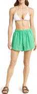 Vitamin A® Tallows Linen Cover-Up Shorts