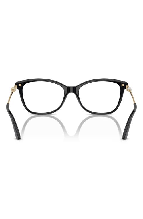 Jimmy Choo 54mm Pillow Optical Glasses In Black