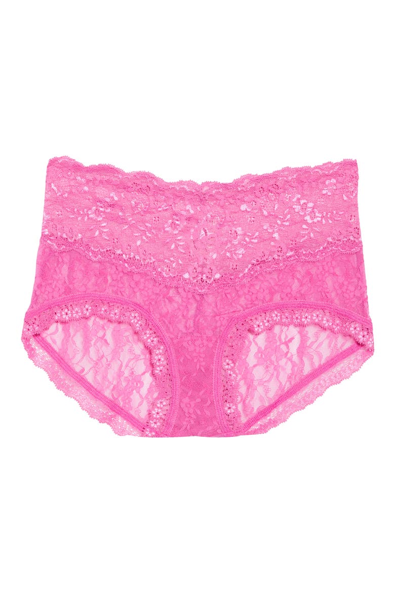 American Beauty Rose Lace Briefs, Alternate, color, PARISIAN PINK