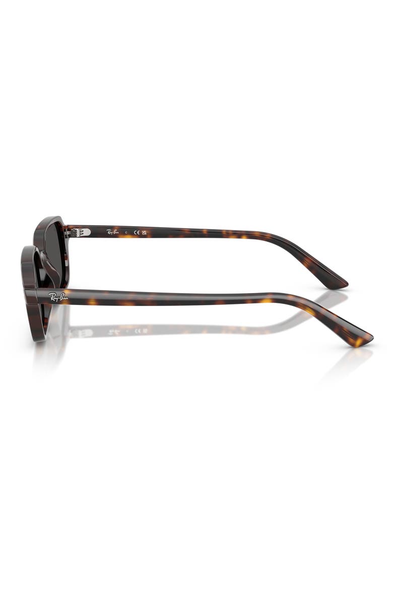 52mm Pillow Sunglasses, Alternate, color, HAVANA