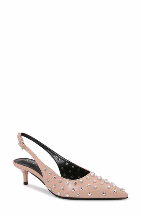 BERNESS Carlina Kitten Heel Slingback Pump