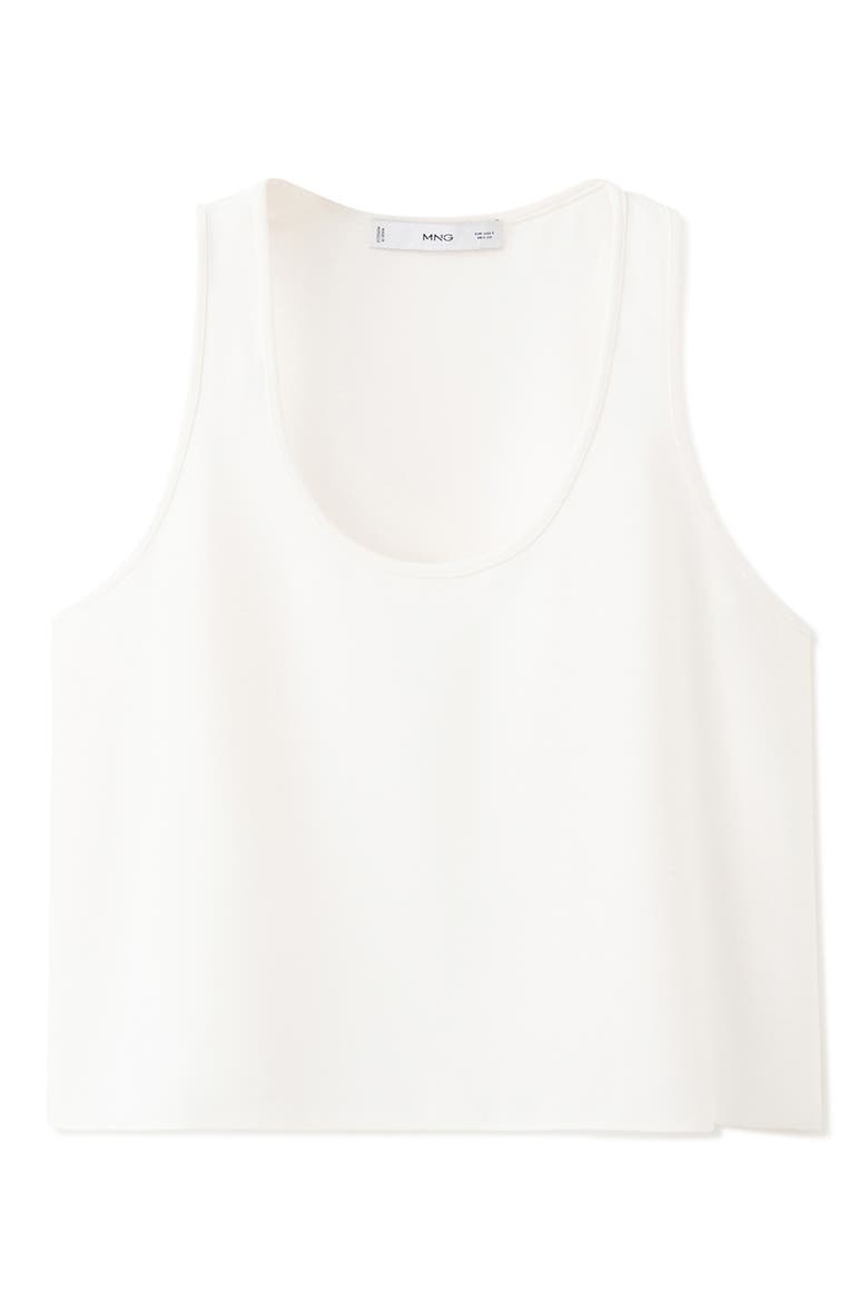 Flowy Cropped Top, Alternate, color, OFF WHITE