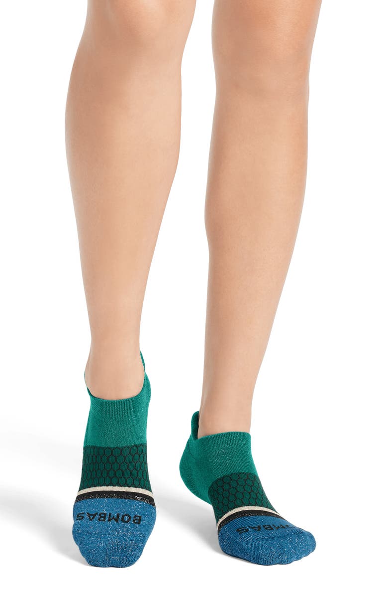 Bombas Wicked Sparkly Ankle Socks, Alternate, color,